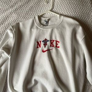 Nike inspired Spiderman Crewneck